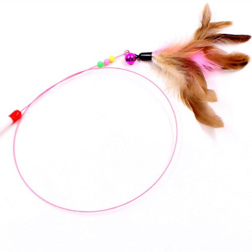 Feather Cat Charmer Toy